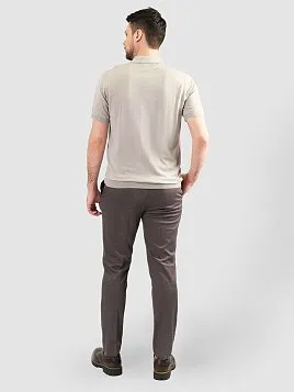 ДЖЕМПЕР МУЖСКОЙ ПОЛО PEPLOS KN25SH057 БЕЖЕВЫЙ