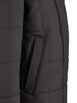 ЧЕРНАЯ ЗИМНЯЯ КУРТКА OW27203-CT