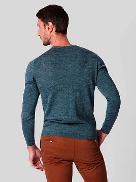 ДЖЕМПЕР МУЖСКОЙ PEPLOS KN20J012 ЗЕЛЕНЫЙ