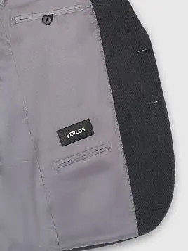 ПИДЖАК МУЖСКОЙ PEPLOS JA25129-R ТЕМНО-СЕРЫЙ