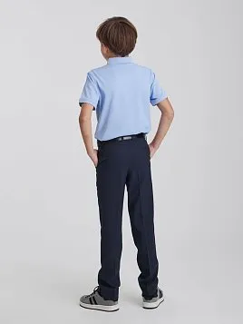 РУБАШКА-ПОЛО ДЛЯ МАЛЬЧИКА PEPLOS TSP25J05-R ГОЛУБОЙ