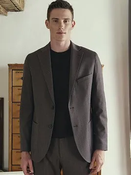 МУЖСКОЙ КОСТЮМ SU26117-R СЕРЫЙ