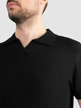 ДЖЕМПЕР МУЖСКОЙ ПОЛО PEPLOS KN25SH062 ЧЁРНЫЙ