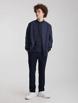 БОМБЕР ПОДРОСТКОВЫЙ PEPLOS BM25T107 ТЕМНО-СИНИЙ