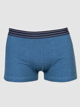 ТРУСЫ БОКСЕРЫ МУЖСКИЕ PEPLOS UW21006-BX СИНИЙ