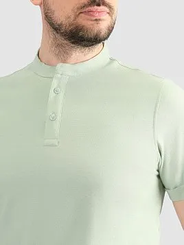 РУБАШКА-ПОЛО МУЖСКАЯ PEPLOS TSP25019-R ЗЕЛЕНЫЙ