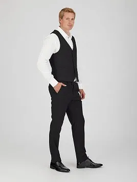 МУЖСКИЕ БРЮКИ TR26099-220 ЧЁРНЫЕ