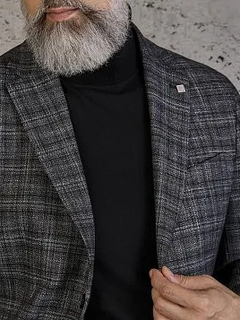 МУЖСКОЙ ПИДЖАК JA26110-SL СЕРЫЙ