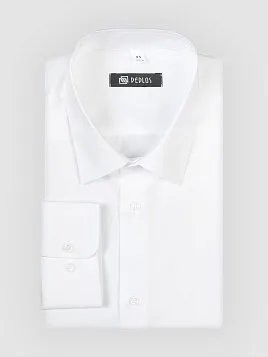 СОРОЧКА МУЖСКАЯ PEPLOS SH23004-R БЕЛЫЙ