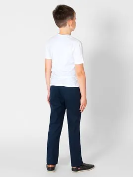 БРЮКИ ДЛЯ МАЛЬЧИКА МЛ. ШКОЛА PEPLOS P21B01-R ТЕМНО-СИНИЙ