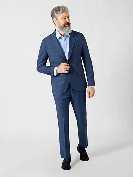 КОСТЮМ МУЖСКОЙ PEPLOS SU21029-R СИНИЙ