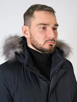 КУРТКА МУЖСКАЯ PEPLOS OW2424-DJ ТЕМНО-СИНИЙ