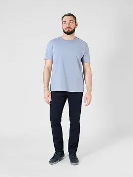 ФУТБОЛКА МУЖСКАЯ PEPLOS TS24103-R ГОЛУБОЙ