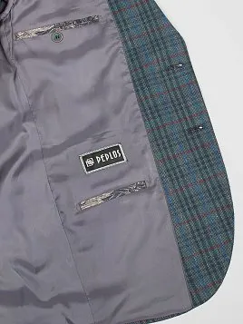 ПИДЖАК МУЖСКОЙ PEPLOS JA22069-R ЗЕЛЕНЫЙ