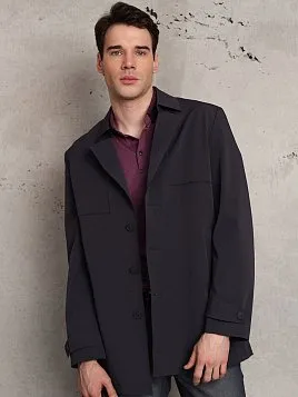 ВЕТРОВКА МУЖСКАЯ PEPLOS OW25102-SJ ТЕМНО-СИНИЙ