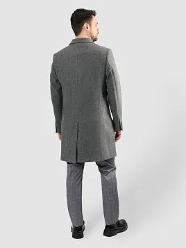 ПАЛЬТО МУЖСКОЕ PEPLOS OW2551-CT СЕРЫЙ