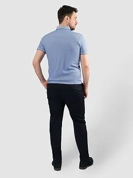 РУБАШКА-ПОЛО МУЖСКАЯ PEPLOS TSP25012-R ГОЛУБОЙ