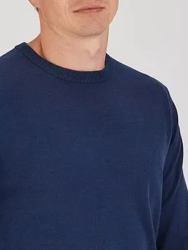 МУЖСКОЙ ДЖЕМПЕР KN26J020 ТЕМНО-СИНИЙ
