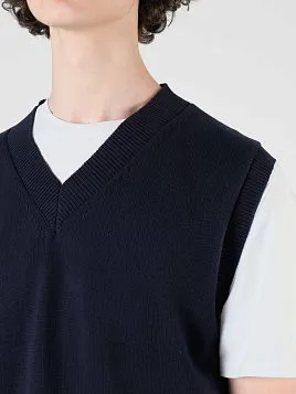 ЖИЛЕТ ПОДРОСТКОВЫЙ PEPLOS JKN24V002 ТЕМНО-СИНИЙ