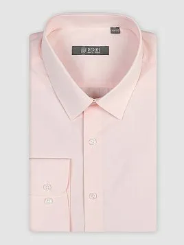 СОРОЧКА МУЖСКАЯ PEPLOS SHB033-SL РОЗОВЫЙ