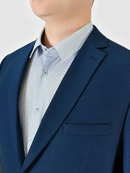 КОСТЮМ МУЖСКОЙ PEPLOS SU24002-C СИНИЙ