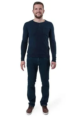 ДЖЕМПЕР МУЖСКОЙ PEPLOS KN19J015 СИНИЙ