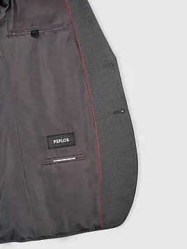 КОСТЮМ МУЖСКОЙ PEPLOS SU25016-R ТЕМНО-СЕРЫЙ