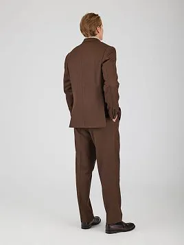 КОРИЧНЕВЫЙ МУЖСКОЙ ПИДЖАК JA26134-С 