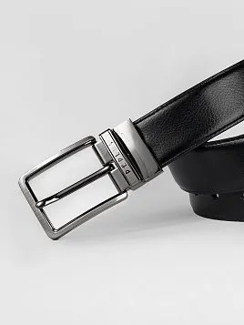 РЕМЕНЬ МУЖСКОЙ PEPLOS ДВУСТОРОННИЙ C15. BELT-22-C15-19 СИНИЙ-ЧЕРНЫЙ