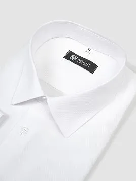 СОРОЧКА МУЖСКАЯ PEPLOS SH24007-SL БЕЛЫЙ