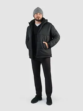 КУРТКА МУЖСКАЯ PEPLOS OW2522-DJ ЧЁРНЫЙ