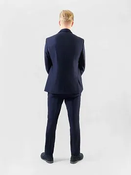 КОСТЮМ МУЖСКОЙ PEPLOS SU25004-SL ТЕМНО-СИНИЙ