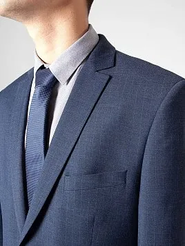 КОСТЮМ МУЖСКОЙ PEPLOS SU22017-C СИНИЙ