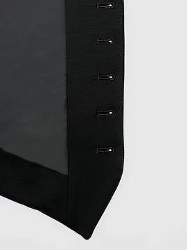 ЖИЛЕТ ПОДРОСТКОВЫЙ PEPLOS V24T021-003 ЧЁРНЫЙ