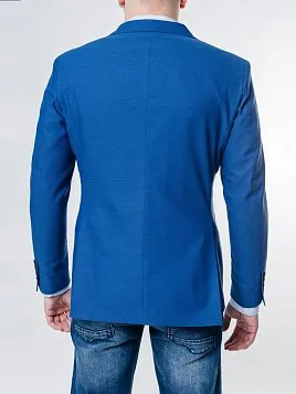 ПИДЖАК МУЖСКОЙ CLAUDIO VERDI CJ1803 ГОЛУБОЙ