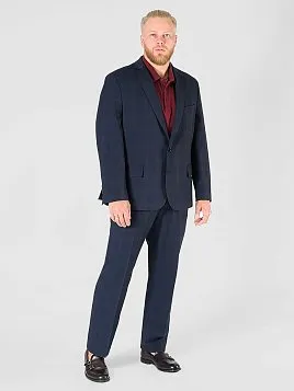 КОСТЮМ МУЖСКОЙ PEPLOS SU23008-С СИНИЙ