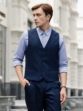 ЖИЛЕТ МУЖСКОЙ PEPLOS V24013-002 ТЕМНО-СИНИЙ