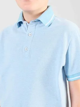 РУБАШКА-ПОЛО ДЛЯ МАЛЬЧИКА PEPLOS TS24J004-P ГОЛУБОЙ