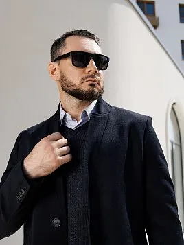 ПУЛОВЕР МУЖСКОЙ PEPLOS KN24P027 ТЕМНО-СЕРЫЙ