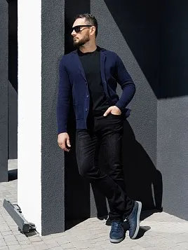 ДЖИНСЫ МУЖСКИЕ PEPLOS J2402-C ТЕМНО-СЕРЫЙ