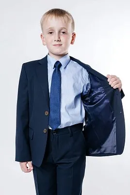 КОСТЮМ ДЛЯ МАЛЬЧИКА МЛ. ШКОЛА PEPLOS SU19B004 СИНИЙ