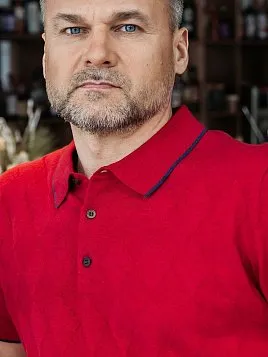 ТРИКОТАЖНАЯ РУБАШКА МУЖСКАЯ PEPLOS KN23SH010 КРАСНЫЙ