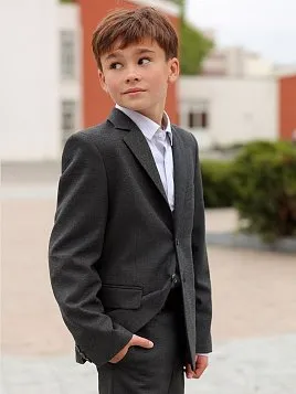 КОСТЮМ ДЛЯ МАЛЬЧИКА PEPLOS SU25B004-SL ТЕМНО-СЕРЫЙ