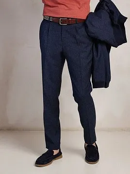 БРЮКИ МУЖСКИЕ PEPLOS TR25162-224 ТЕМНО-СИНИЙ