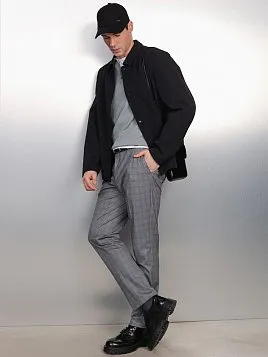 ВЕТРОВКА МУЖСКАЯ PEPLOS OW25105-SJ ЧЁРНЫЙ