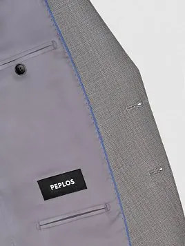 КОСТЮМ МУЖСКОЙ PEPLOS SU24135-SL СВЕТЛО-СЕРЫЙ