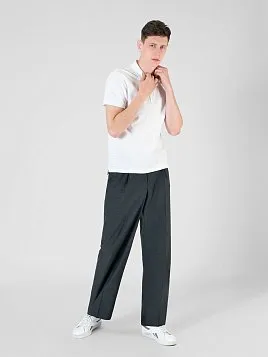 БРЮКИ ПОДРОСТКОВЫЕ PEPLOS TR23T004-223 ТЕМНО-СЕРЫЙ