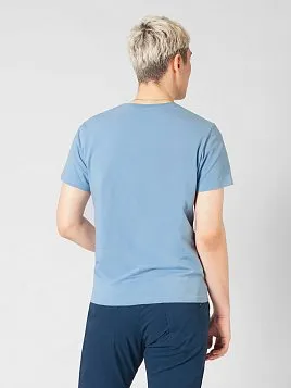 ФУТБОЛКА МУЖСКАЯ PEPLOS TS22106-R ГОЛУБОЙ