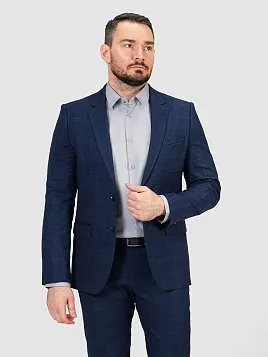 КОСТЮМ МУЖСКОЙ PEPLOS SU25006-SL СИНИЙ