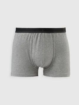 ТРУСЫ БОКСЕРЫ МУЖСКИЕ PEPLOS UW25011-BX СЕРЫЙ
